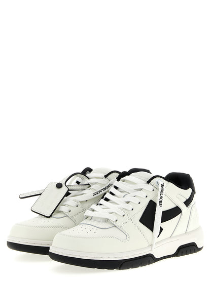 Off-White Bicolor Recycled Polyester Sneakers