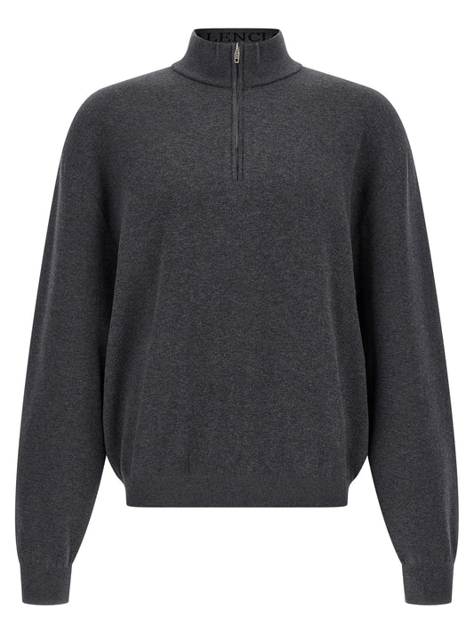 Cardigan by Balenciaga for men in organic cotton gray features an impeccable silhouette, showcasing a sophisticated and detail for a truly impeccable finish.