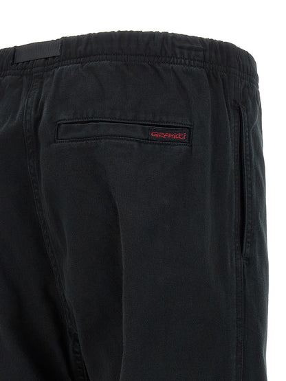 Gramicci Black Cotton Casual Pants