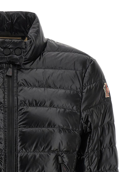 Moncler Grenoble Black Polyamide Full-Length Jacket