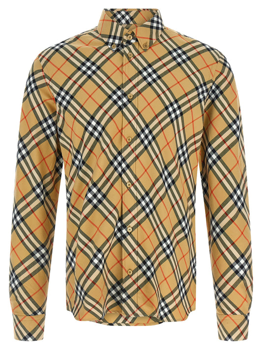 Burberry Beige Cotton Shirt