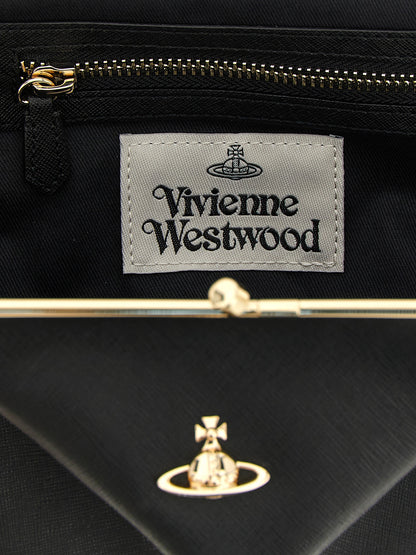 Vivienne Westwood Black Cowhide Handbag