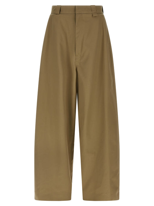 WILLY CHAVARRIA Beige Polyester Chino Pants