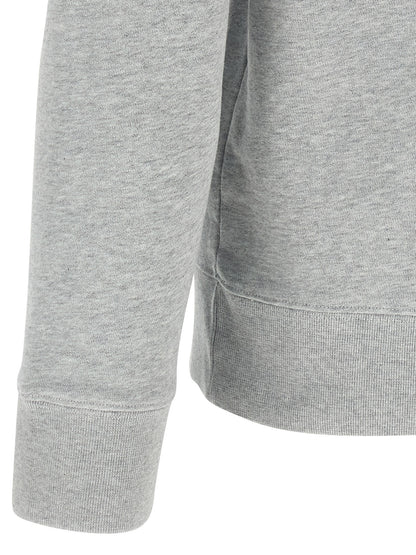 Maison Kitsuné Gray Cotton Sweatshirt