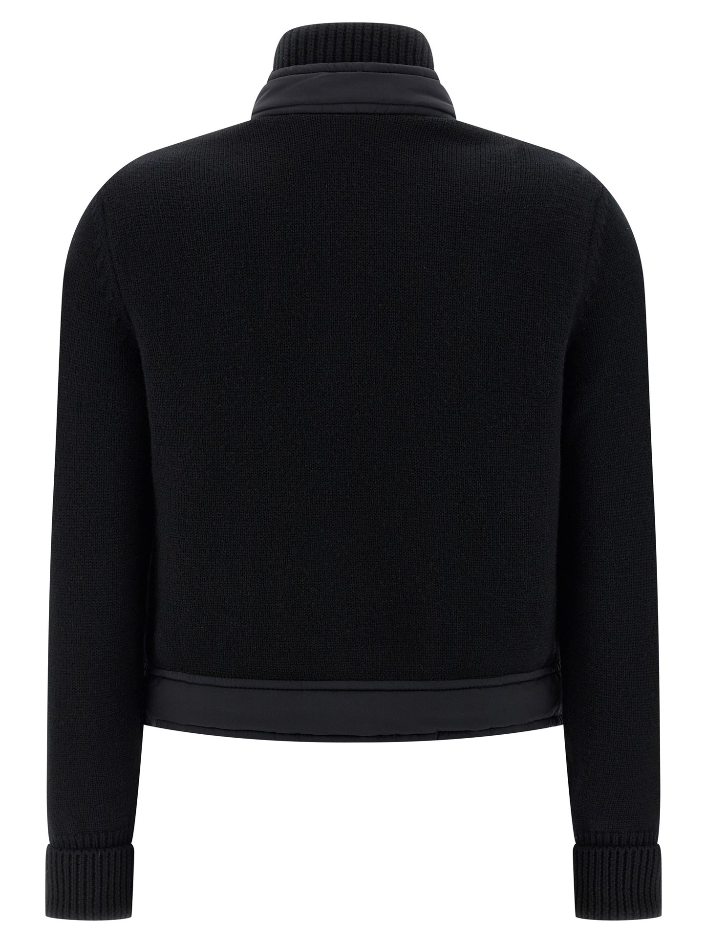 Moncler Grenoble Black Polyamide Cardigan