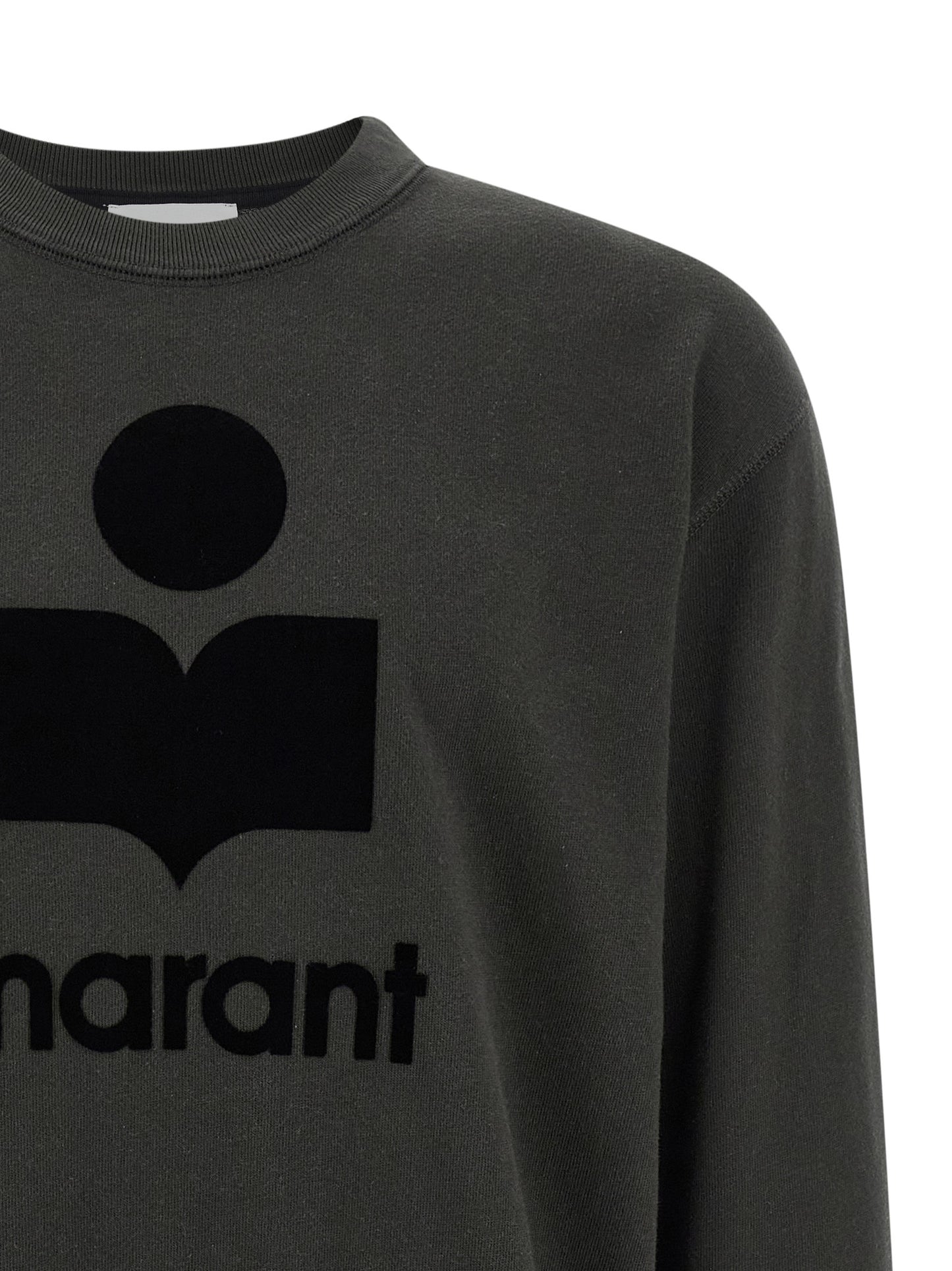 Isabel Marant Black Cotton Sweatshirt