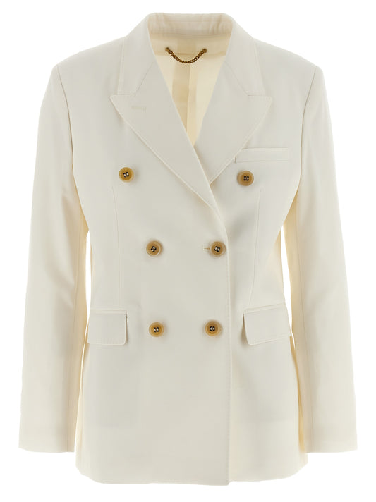 Golden Goose White Polyester Blazer