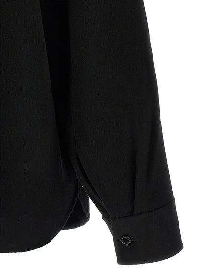 SÉFR Black Wool Blouse