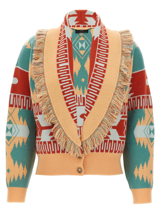 Alanui Multicolor Wool Cardigan