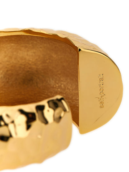 Self-Portrait Gold Copper Bracelet