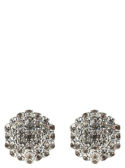 Self-Portrait Silver Brass Earrings