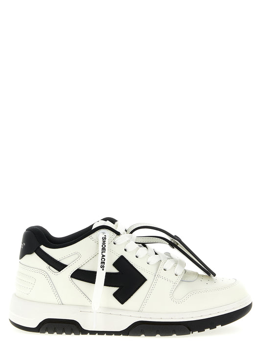 Sneakers by Off-White for women in polyester & calfskin leather bicolour, black & white features an versatile design from the Women's Low Top Polyester & Calfskin Leather Sneakers collection, highlighting a versatile low-top style for a premium, high-fashion look.