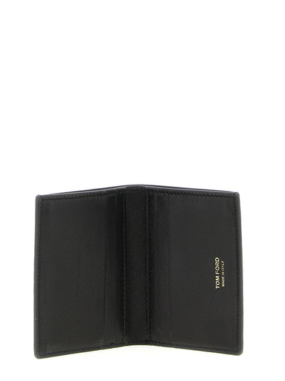 Tom Ford Black Calfskin Cardholder