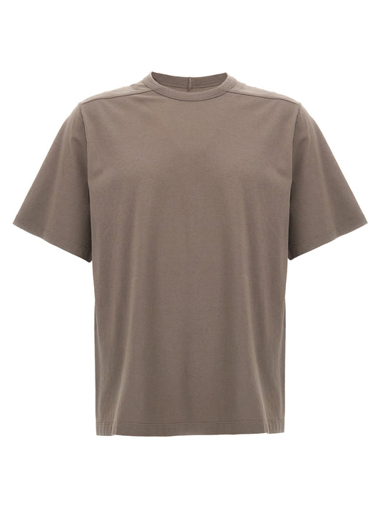 T-Shirt by Rick Owens for men in cotton gray features an on trend silhouette, perfectly showcasing a on trend and for an elevated aesthetic.
