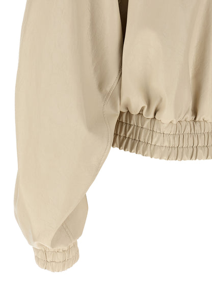 The Andamane Beige Polyethylene Bomber