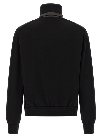 Tom Ford Black Wool Bomber
