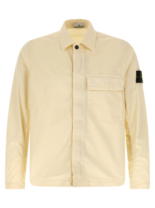 Stone Island Beige Cotton Blouse