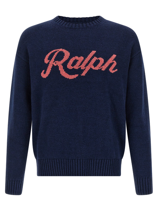 Polo Ralph Lauren Blue Linen Cardigan