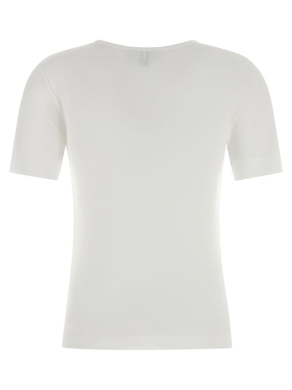 Ganni White Organic Cotton T-Shirt