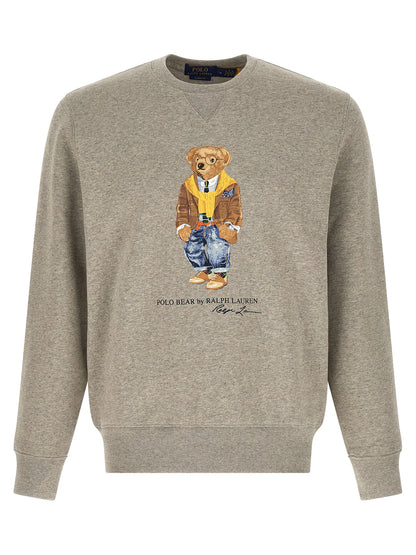 Polo Ralph Lauren Gray Cotton Sweatshirt