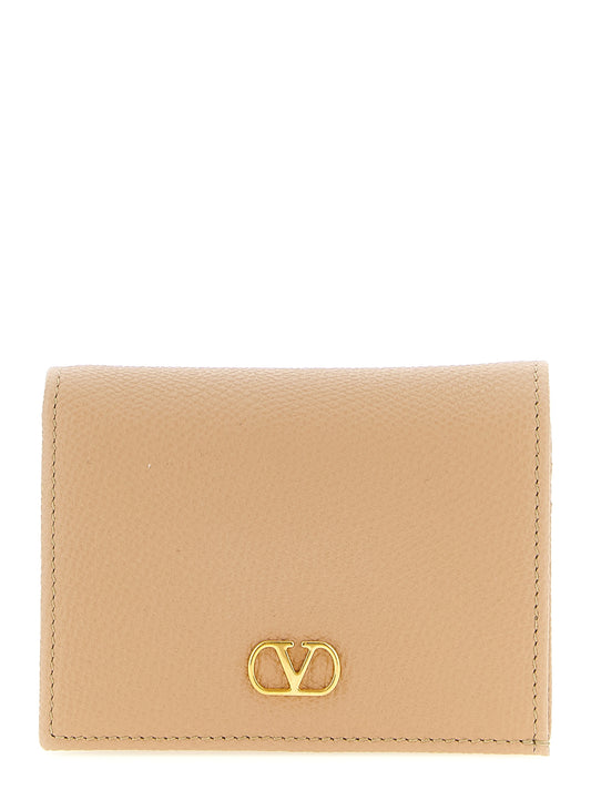 Cardholder Card Case by Valentino Garavani for women in calfskin leather multicolor, pink & signature features an refined design, elegantly showcasing the refined V Logo Calfskin Leather Cardholder Card Case aesthetic while integrating sophisticated card-organization.