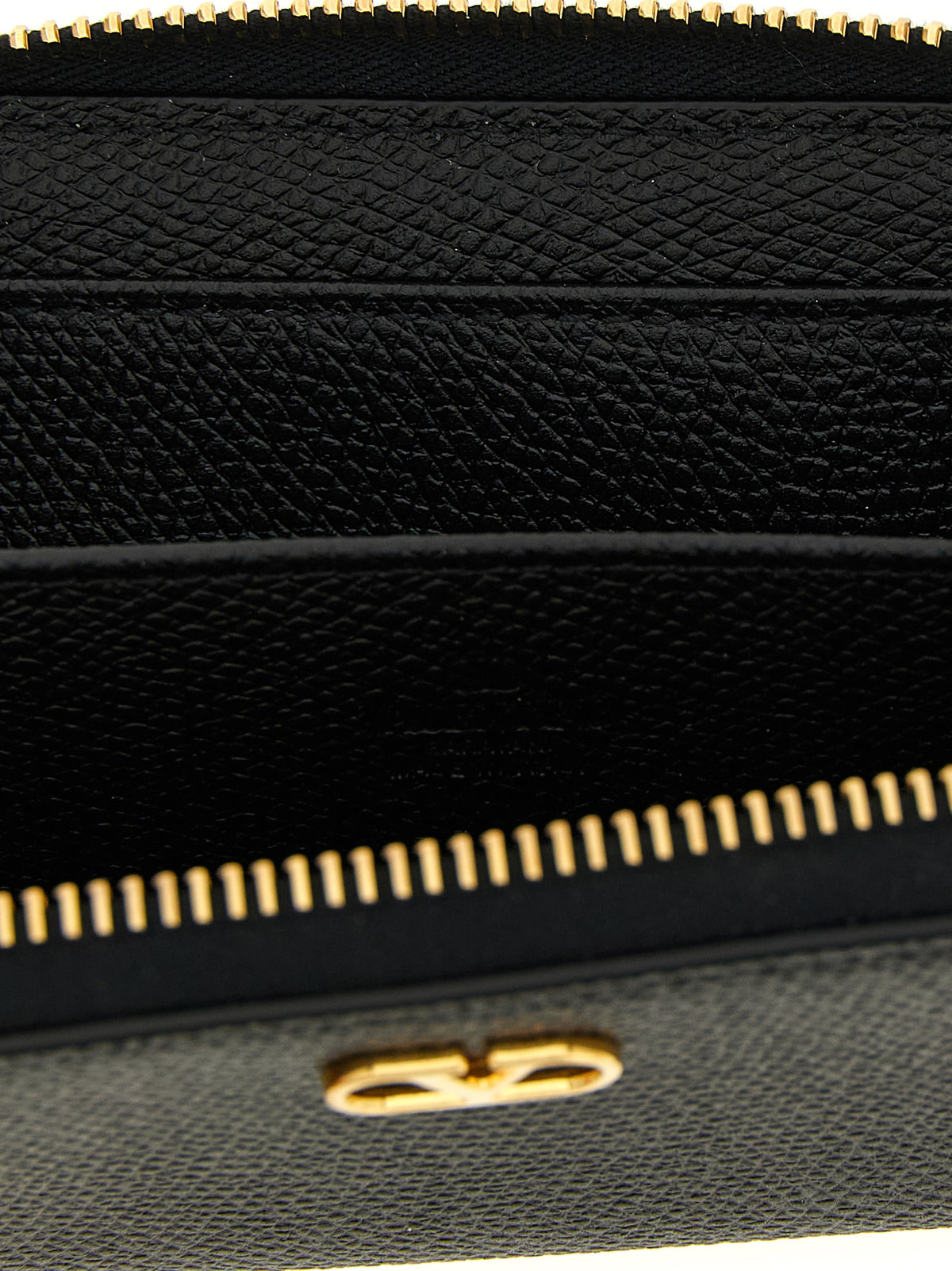 Cardholder Card Case by Valentino Garavani for women in calfskin leather black & signature features a refined silhouette, showcasing the elegant lines of the V Logo Calfskin Leather Cardholder Card Case alongside premium card-organization for a refined finish.