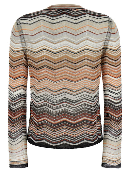 Missoni Brown Viscose Cardigan