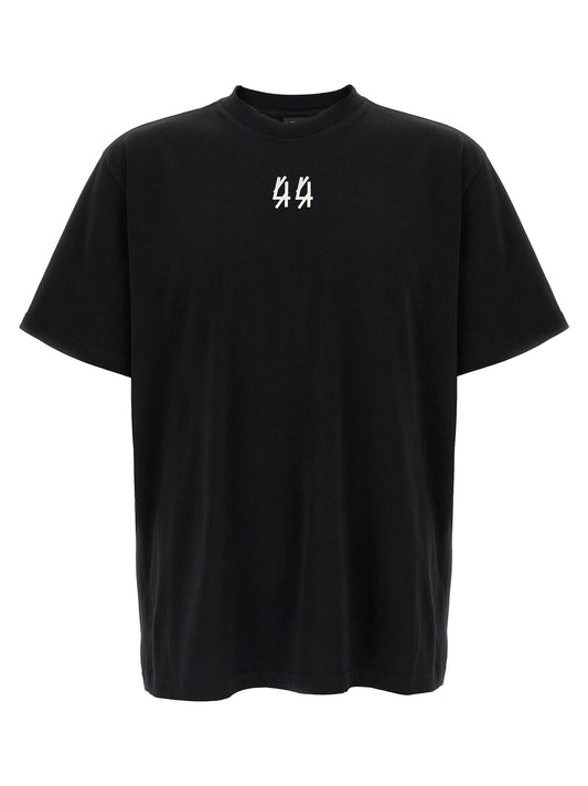44 Label Group Black Cotton T-Shirt