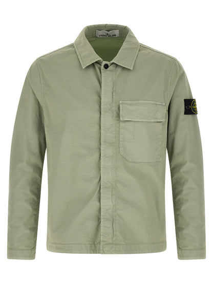 Stone Island Bicolor Cotton Blouse