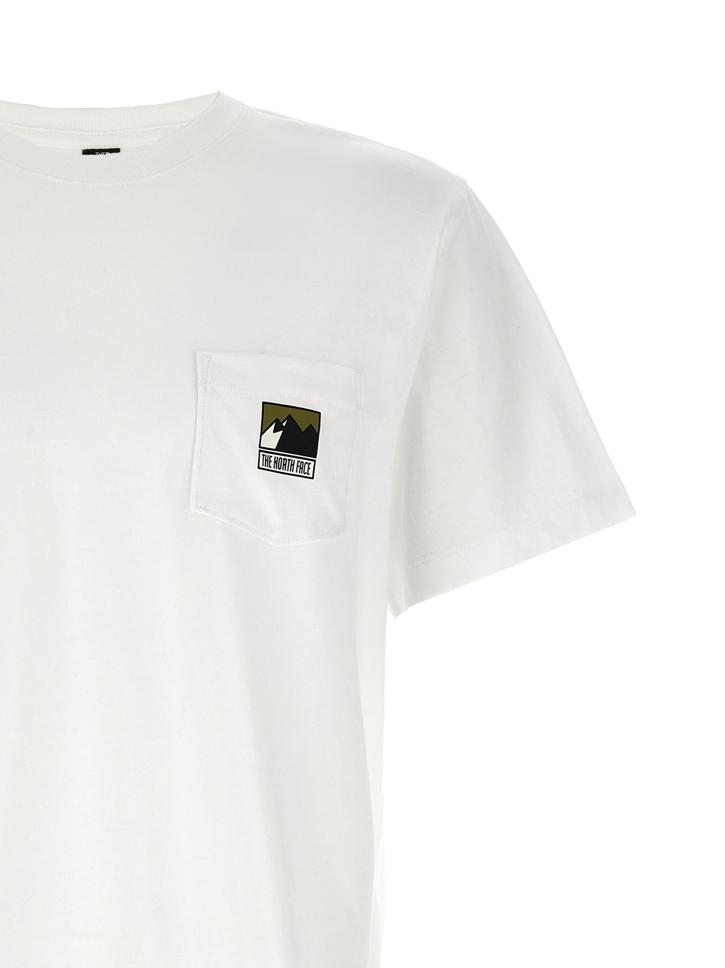 The North Face White Cotton T-Shirt