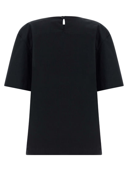 THELATEST Black Cotton T-Shirt