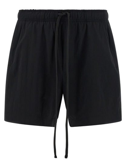Thom Krom Black Nylon Shorts
