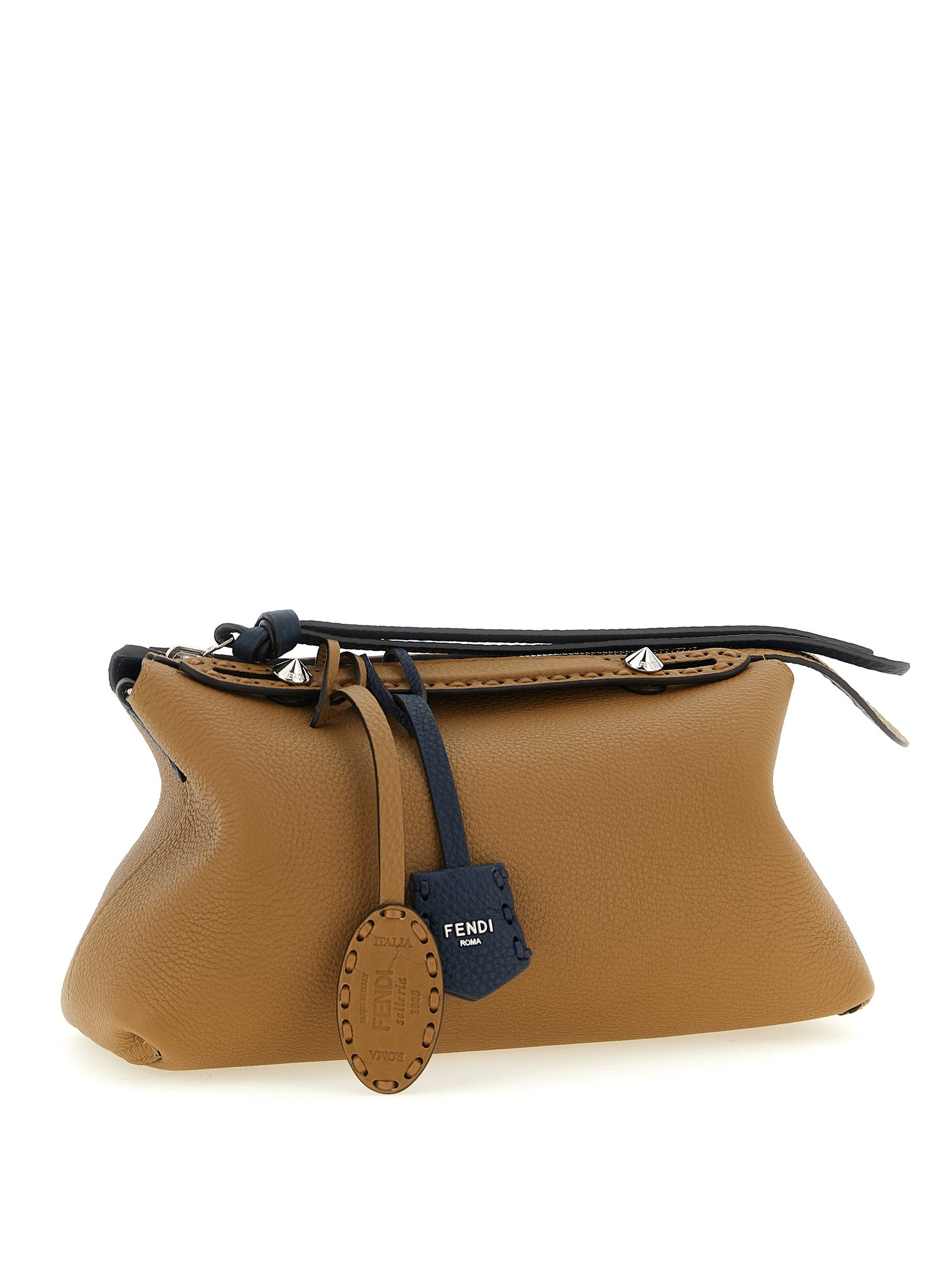 Medium Handbag by Fendi for women in bos taurus calfskin leather multicolor features an refined silhouette, showcasing a secure zipper, ample , and versatile shoulder-strap, adjustable-strap & handle for a sophisticated refined aesthetic.