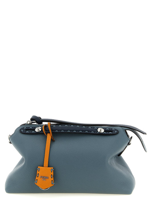 Fendi By The Way Selleria Calfskin Leather Handbag - Light Blue