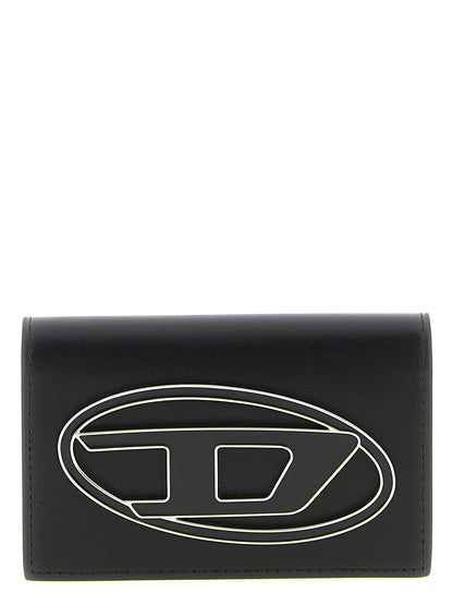 Diesel Black Leather Cardholder