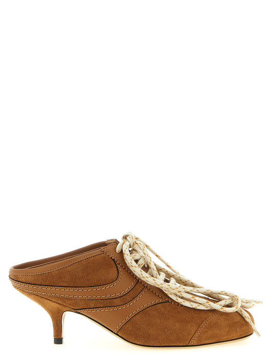 Sneakers by Dries Van Noten for women in suede calfskin leather brown features an timeless silhouette from the Women's Fashion Suede Calfskin Leather Sneakers collection, showcasing a signature fashion style with an timeless finish.