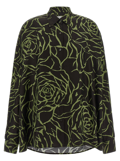 Dries Van Noten Black Viscose Blouse