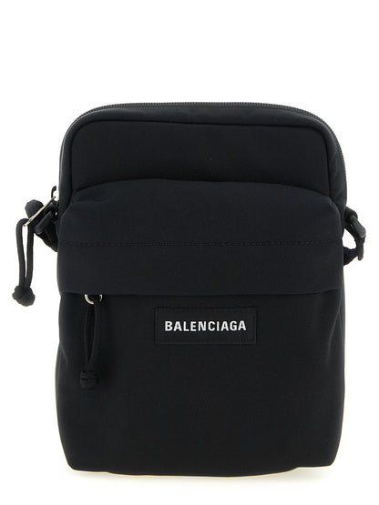 Balenciaga Black Polyamide Crossbody Bag