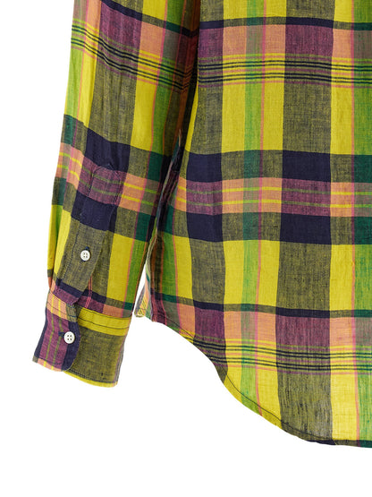 Polo Ralph Lauren Multicolor Linen Blouse