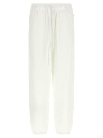 Polo Ralph Lauren White Cotton Joggers (Workout Pants)