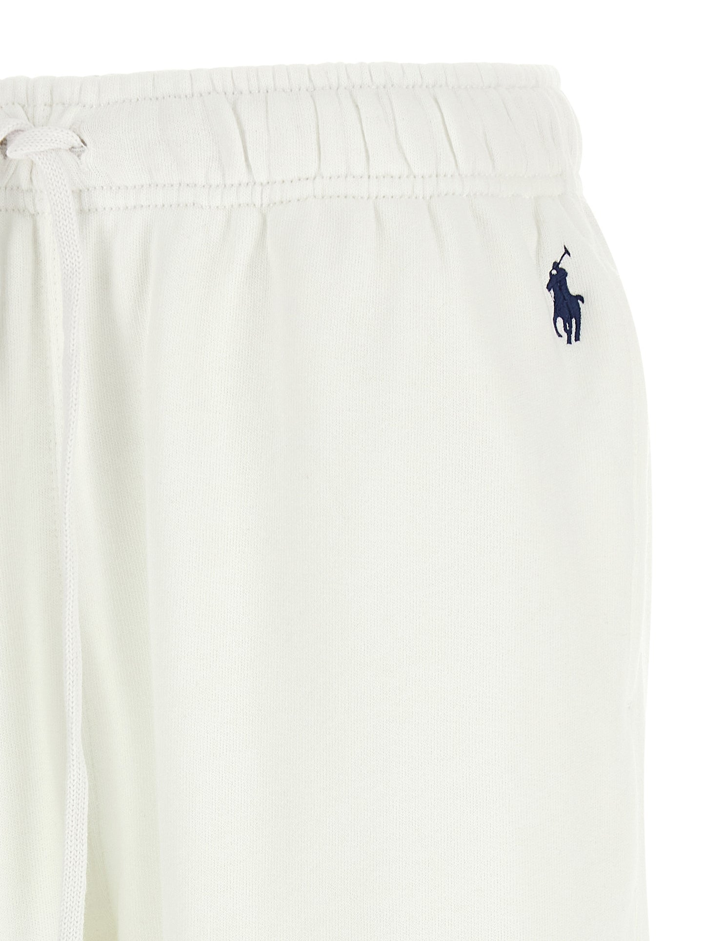 Polo Ralph Lauren White Cotton Joggers (Workout Pants)