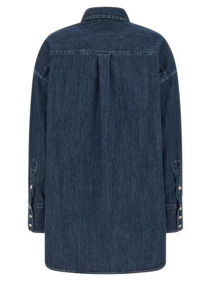 Polo Ralph Lauren Blue Cotton Blouse
