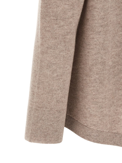 'S Max Mara Beige Wool Cardigan