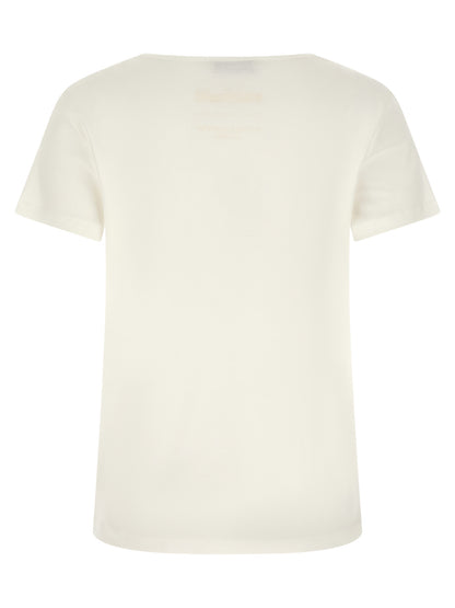 'S Max Mara White Cotton T-Shirt