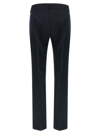 'S Max Mara Blue Cotton Flared Pants