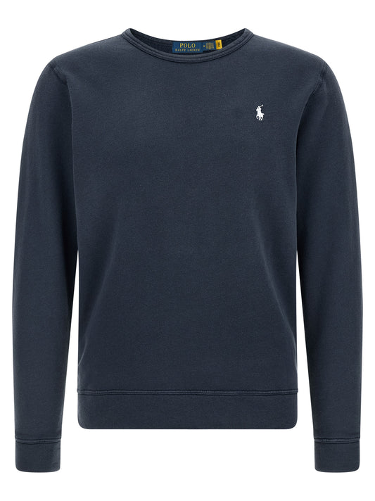 Polo Ralph Lauren Blue Cotton Sweatshirt
