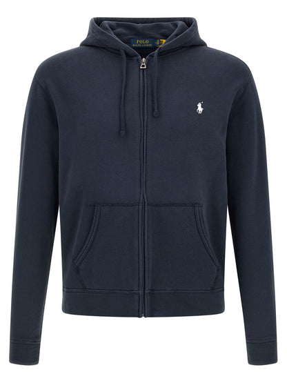 Polo Ralph Lauren Blue Cotton Sweatshirt