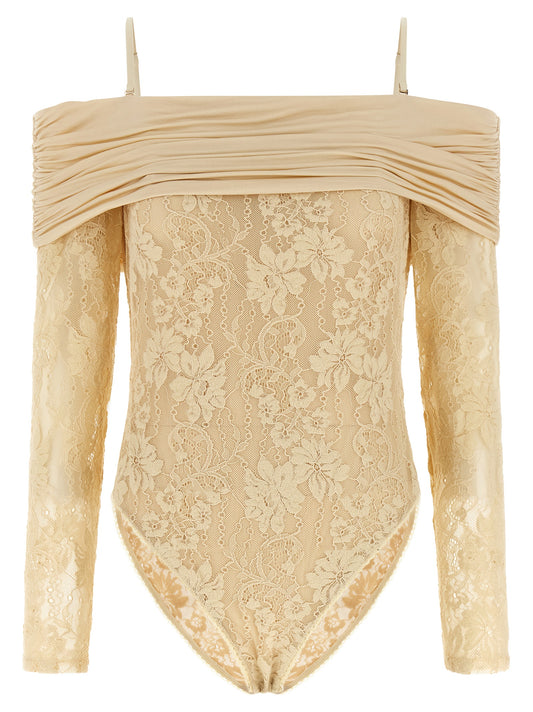 Zimmermann Beige Polyamide Bodysuit