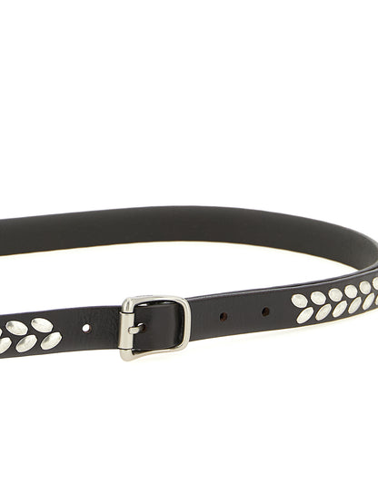 Belt by Lemaire for men in bos taurus calfskin leather brown features a bohemian chic silhouette, showcasing the bohemian chic Bos Taurus Calfskin Leather Belt design with a sophisticated bohemian chic finish.