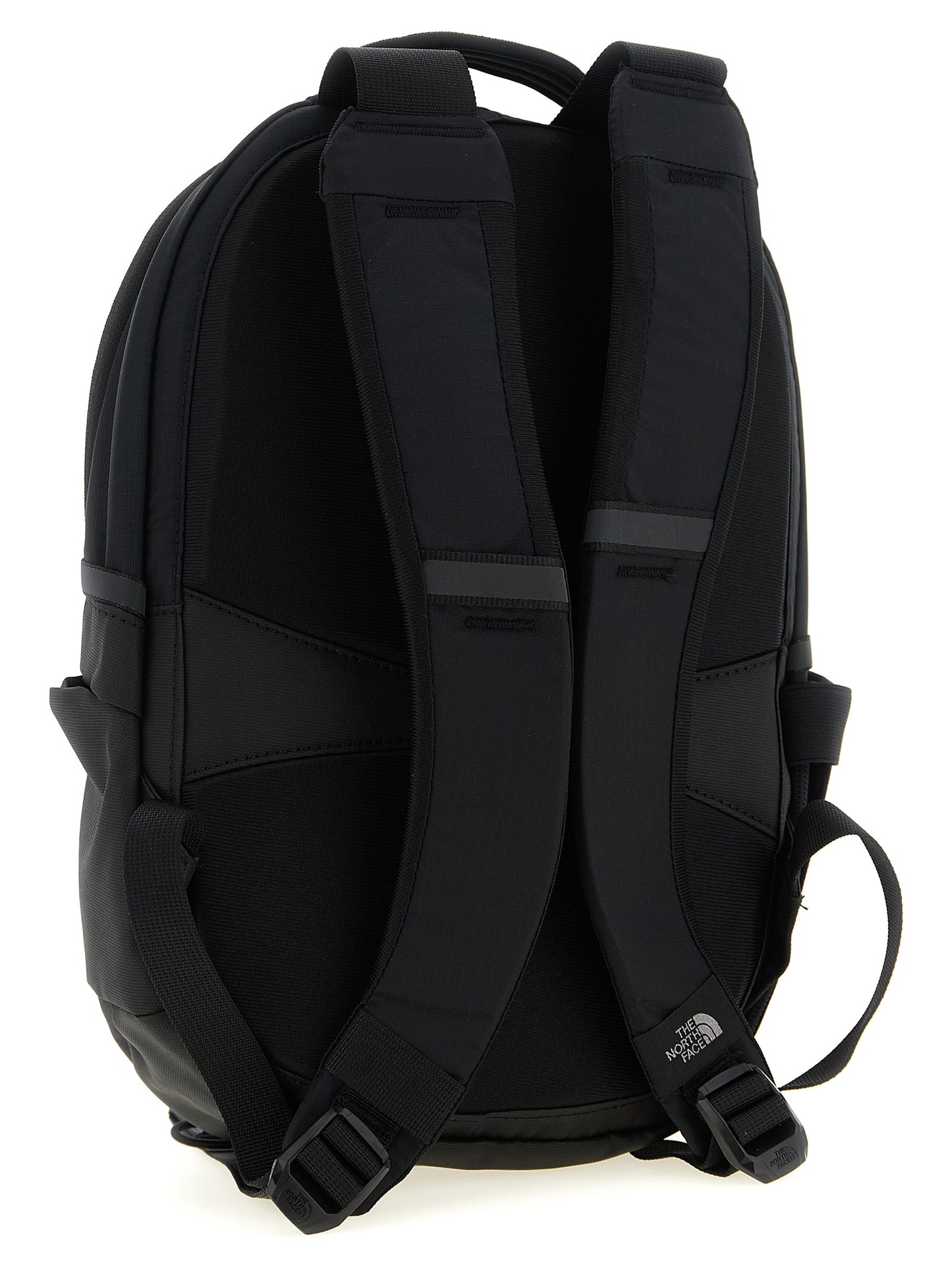 Mini Backpack by The North Face for unisex in plush nylon black features an ultra-portable silhouette from the Borealis Plush Nylon Mini Backpack range, with a secure , ample , and versatile backpack-strap & adjustable-strap.